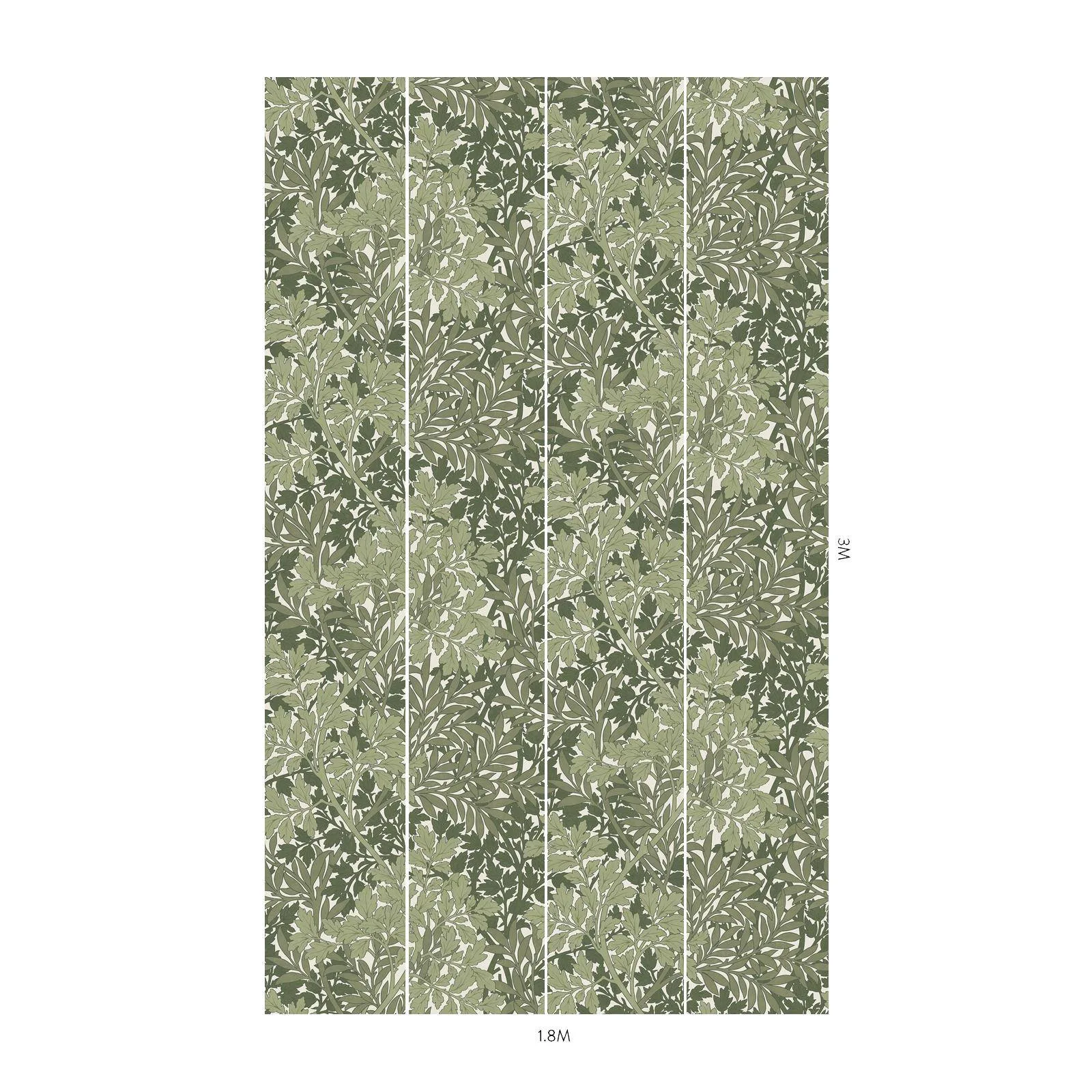 House of Hackney Foliage Magna wallpaper in Apple, foliage and trees in apple
