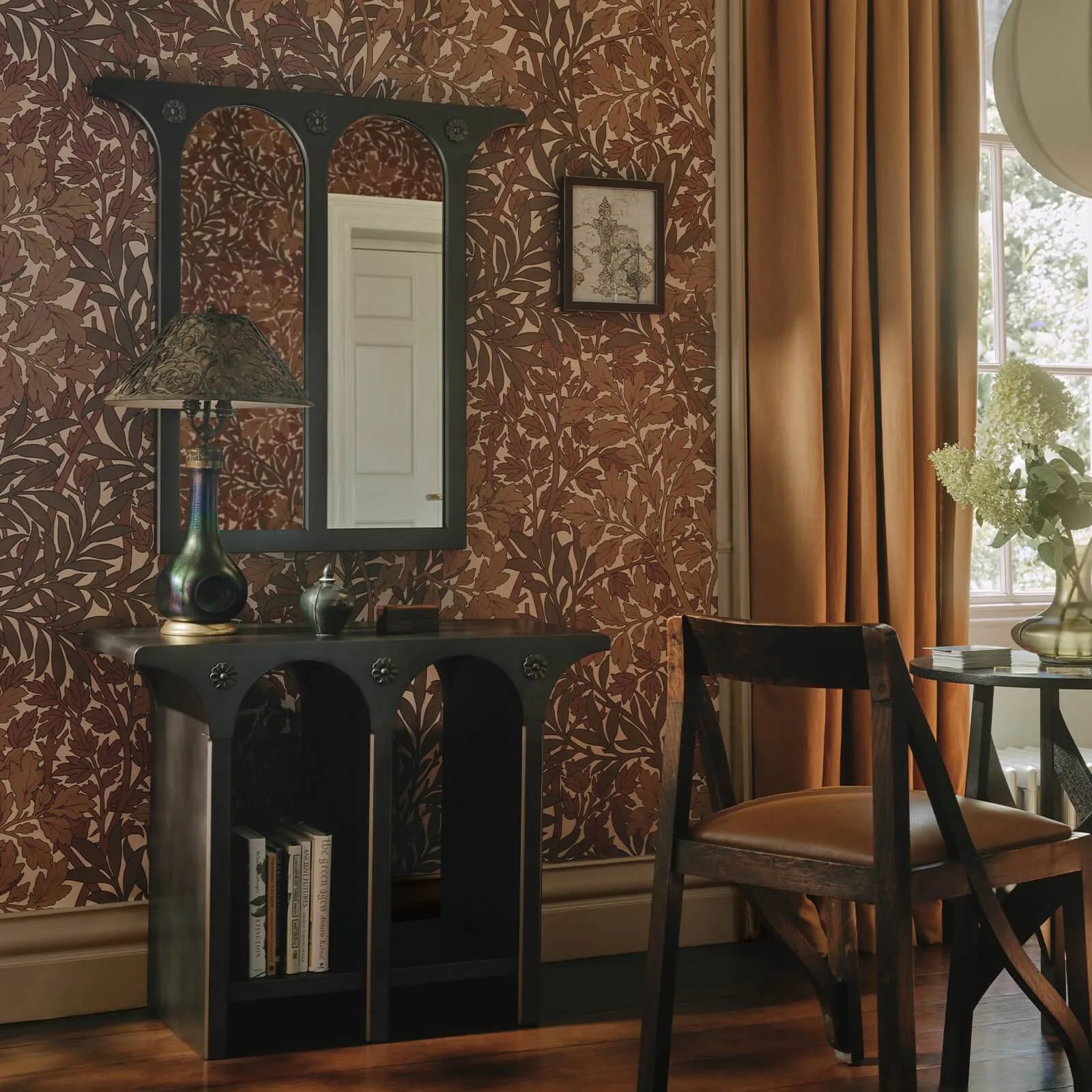House of Hackney Foliage Magna Wallpaper in Earth House of Hackney Foliage Magna wallpaper in Earth, foliage and trees in earth