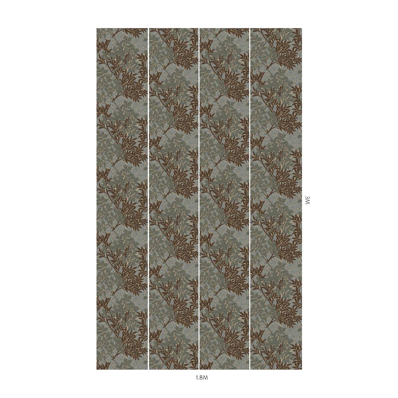 House of Hackney Foliage Wallpaper in Forest House of Hackney Foliage wallpaper in Forest, foliage and trees in forest