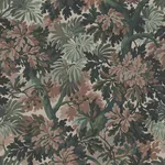 House of Hackney Foris Magna wallpaper in Tourmaline, foliage and trees in tourmaline