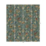 House of Hackney Gaia Wallpaper in Prussian Blue House of Hackney Gaia wallpaper in Prussian Blue, blooms and foliage in blue