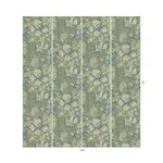 House of Hackney Golden Lily Wallpaper in Apple House of Hackney Golden Lily wallpaper in Apple, blooms and foliage in apple