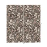 House of Hackney Golden Lily wallpaper in Black, blooms and foliage in black