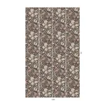 House of Hackney Golden Lily wallpaper in Black, blooms and foliage in black