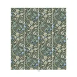 House of Hackney Golden Lily Wallpaper in Verde House of Hackney Golden Lily wallpaper in Verde, blooms and foliage in verde