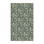 House of Hackney Golden Lily Wallpaper in Verde House of Hackney Golden Lily wallpaper in Verde, blooms and foliage in verde