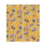House of Hackney Hackney Empire Wallpaper in Ochre House of Hackney Hackney Empire wallpaper in Ochre, animal markings and trees in ochre