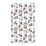 House of Hackney Hackney Empire wallpaper in White, foliage and animal markings in white