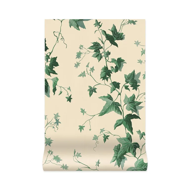 House of Hackney Hedera wallpaper in Viridian, foliage and scenic vignettes in viridian