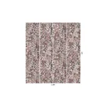 House of Hackney Hollyhocks wallpaper in Earth, blooms and foliage in earth