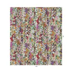 House of Hackney Hollyhocks Wallpaper in Spring House of Hackney Hollyhocks wallpaper in Spring, blooms and foliage in spring
