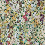 House of Hackney Hollyhocks wallpaper in Summer, blooms and foliage in summer