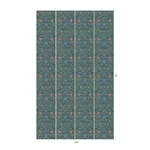 House of Hackney Hyacinth Novellus wallpaper in Euphorbia, foliage in euphorbia