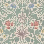 House of Hackney Hyacinth Novellus Wallpaper in Phlox House of Hackney Hyacinth Novellus wallpaper in Phlox, blooms and foliage in phlox