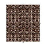 House of Hackney Hyacinth wallpaper in Black, foliage and geometric forms in black