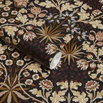 House of Hackney Hyacinth wallpaper in Black, foliage and geometric forms in black
