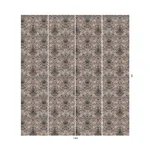 House of Hackney Hyacinth Wallpaper in Dove Grey House of Hackney Hyacinth wallpaper in Dove Grey, blooms and foliage in grey