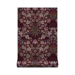 House of Hackney Hyacinth wallpaper in Mulberry, foliage and fruits in mulberry