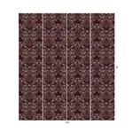 House of Hackney Hyacinth wallpaper in Mulberry, foliage and fruits in mulberry