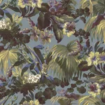 House of Hackney Limerence Wallpaper in Indigo House of Hackney Limerence wallpaper in Indigo, blooms and foliage in indigo