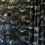House of Hackney Limerence Wallpaper in Ink House of Hackney Limerence wallpaper in Ink, foliage and trees in ink