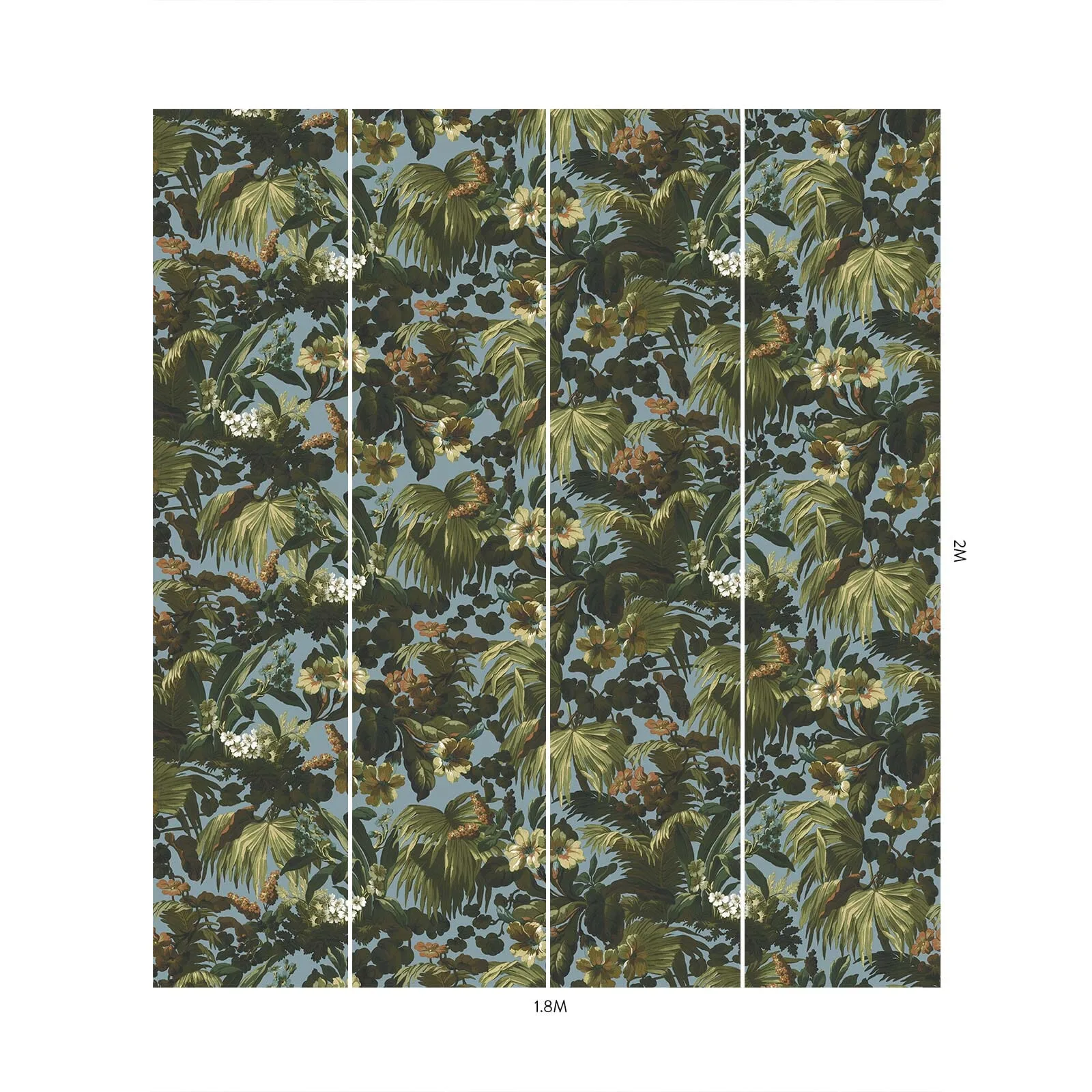 House of Hackney Limerence Wallpaper in Sky House of Hackney Limerence wallpaper in Sky, foliage and scenic vignettes in sky