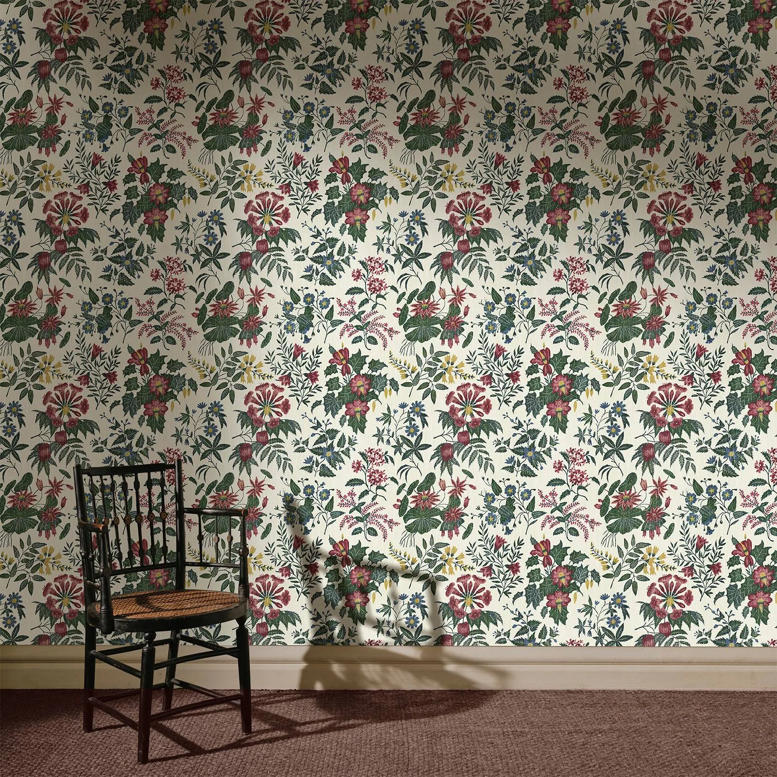 House of Hackney Loddiges wallpaper in Achillea, the Loddiges design in achillea