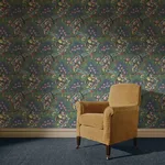 House of Hackney London Fields wallpaper in Nephrite, the London Fields design in nephrite