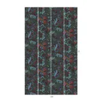 House of Hackney Majorelle wallpaper in Petrol, blooms and foliage in petrol