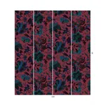 House of Hackney Majorelle Wallpaper in Viola Pink House of Hackney Majorelle wallpaper in Viola Pink, blooms and foliage in pink
