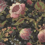 House of Hackney Meliora Wallpaper in Noir House of Hackney Meliora wallpaper in Noir, blooms and foliage in noir