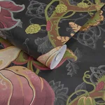 House of Hackney Meliora Wallpaper in Noir House of Hackney Meliora wallpaper in Noir, blooms and foliage in noir