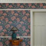 House of Hackney Minerva Wallpaper in Apatite House of Hackney Minerva wallpaper in Apatite, blooms and foliage in apatite