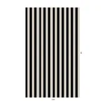 House of Hackney Mono Stripe Wallpaper in Off-black / Oyster House of Hackney Mono Stripe wallpaper in Off-black / Oyster, stripes and geometric forms in black