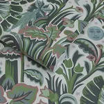 House of Hackney Moon Garden Magna wallpaper in Tourmaline, foliage and trees in tourmaline