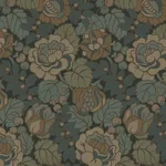 House of Hackney Navarino Wallpaper in Apatite House of Hackney Navarino wallpaper in Apatite, the Navarino design in apatite