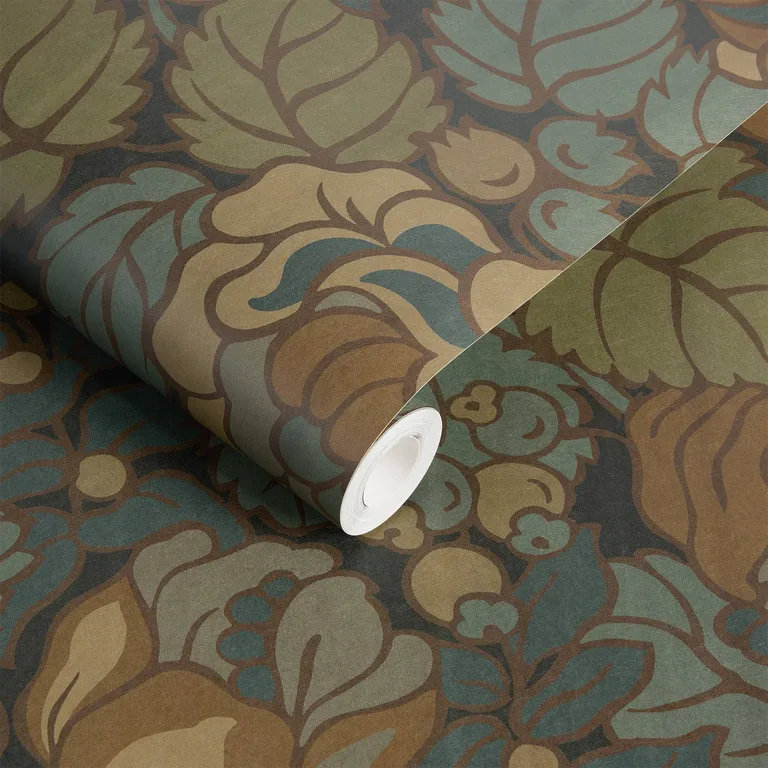 House of Hackney Navarino wallpaper in Apatite, the Navarino design in apatite