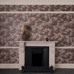 House of Hackney Nemor Wallpaper in Anemone House of Hackney Nemor wallpaper in Anemone, blooms and foliage in anemone