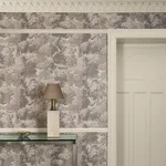 House of Hackney Nemor Wallpaper in Clay House of Hackney Nemor wallpaper in Clay, foliage and trees in clay