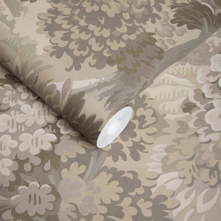 House of Hackney Nemor wallpaper in Clay, foliage and trees in clay