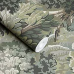 House of Hackney Nemor Wallpaper in Verde House of Hackney Nemor wallpaper in Verde, foliage and trees in verde