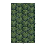 House of Hackney Palmeral Wallpaper in Midnight & Green House of Hackney Palmeral wallpaper in Midnight & Green, foliage and geometric forms in green