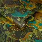 House of Hackney Phantasia Wallpaper in Emerald Green House of Hackney Phantasia wallpaper in Emerald Green, blooms and foliage in green