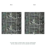 House of Hackney Plantasia Wallpaper in Amazonite House of Hackney Plantasia wallpaper in Amazonite, foliage and trees in amazonite