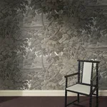 House of Hackney Plantasia Wallpaper in Cedar House of Hackney Plantasia wallpaper in Cedar, foliage and geometric forms in cedar