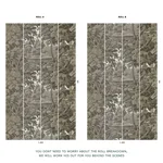 House of Hackney Plantasia Wallpaper in Cedar House of Hackney Plantasia wallpaper in Cedar, foliage and geometric forms in cedar