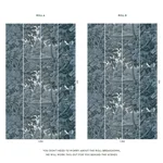 House of Hackney Plantasia Wallpaper in Indigo House of Hackney Plantasia wallpaper in Indigo, foliage and trees in indigo