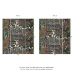 House of Hackney Plantasia Wallpaper in Prism House of Hackney Plantasia wallpaper in Prism, foliage and geometric forms in prism