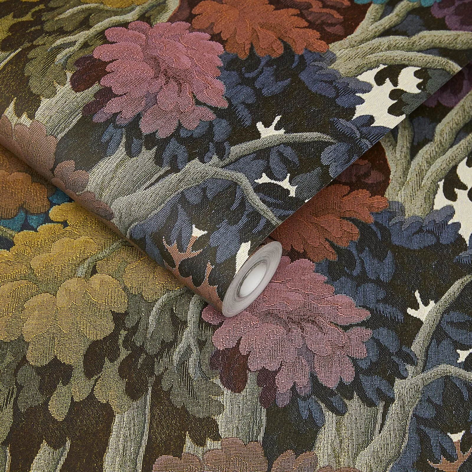 House of Hackney Plantasia Wallpaper in Prism House of Hackney Plantasia wallpaper in Prism, foliage and geometric forms in prism