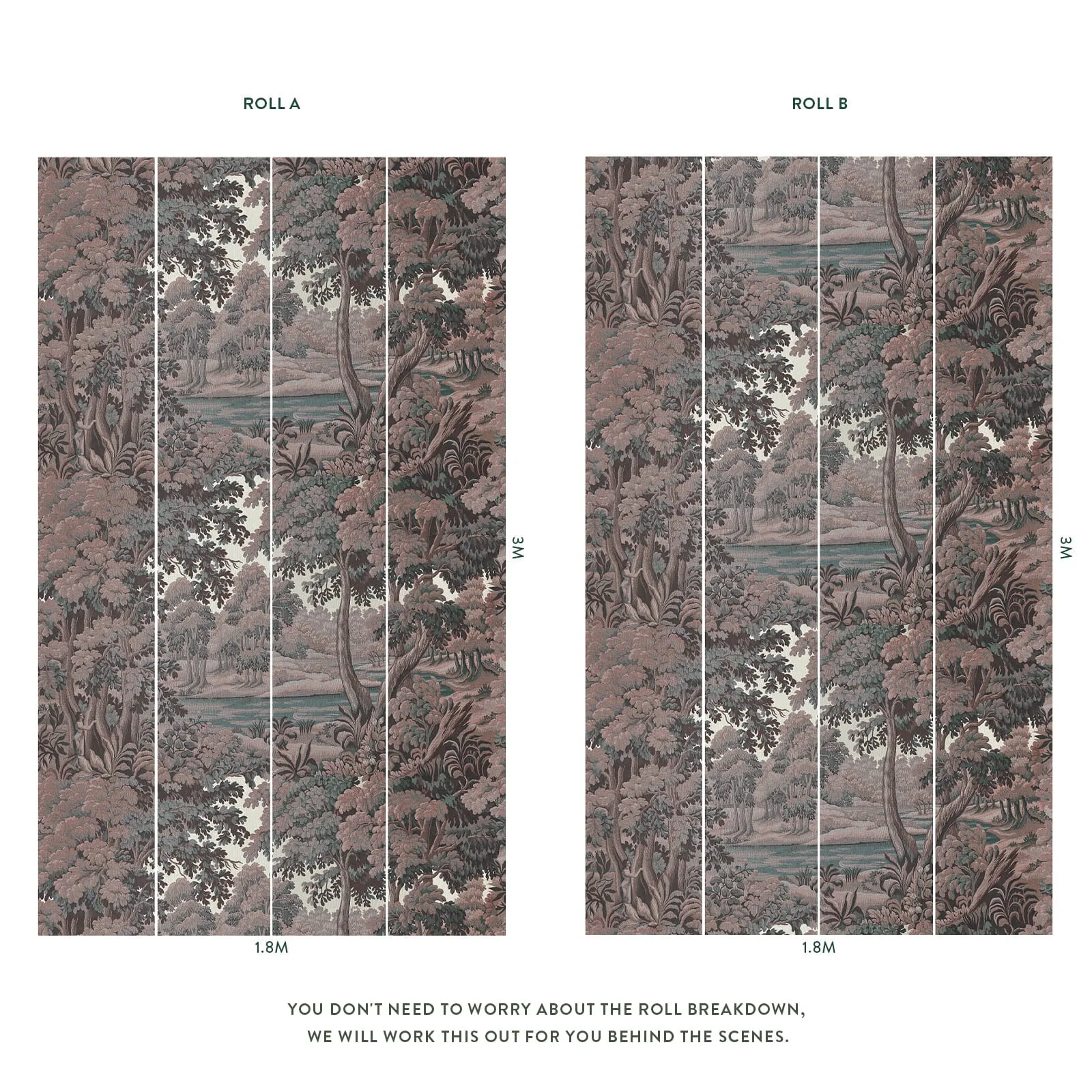 House of Hackney Plantasia Wallpaper in Sienna House of Hackney Plantasia wallpaper in Sienna, foliage and trees in sienna